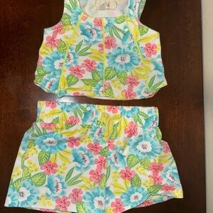 Peek- Toddler’s Colorful Floral Outfit